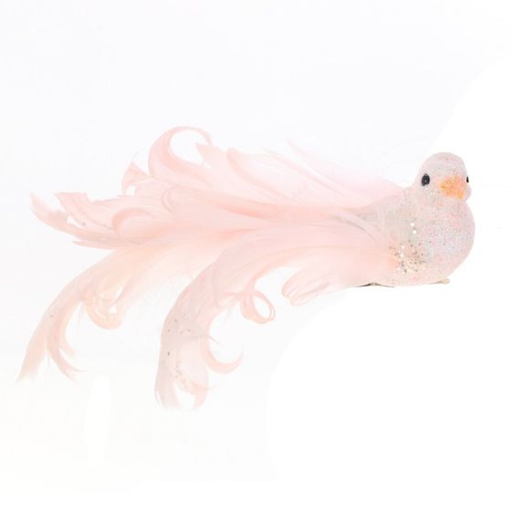 Изделие декоративное &quot;Птичка&quot;, L14 W4 H4 см, 2в.