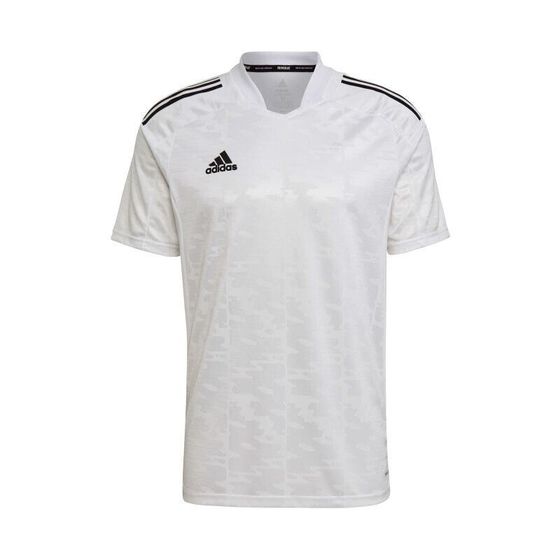 Мужская футболка спортивная белая с логотипом футбольная Adidas Condivo 21 M GJ6791 jersey