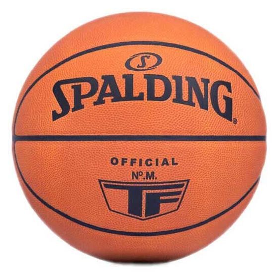 SPALDING TF Model M Leather Basketball Ball