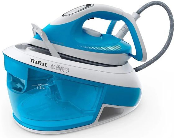 Парогенератор Tefal SV8002E0 2800Вт голубой/белый