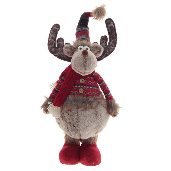 Игрушка набивная &quot;Олень&quot;, L28 W18 H68/42 см, 2в.