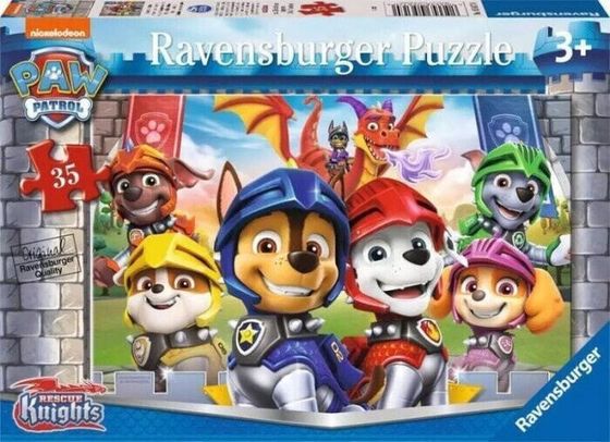 Ravensburger Puzzle 35 Psi Patrol Rycerze