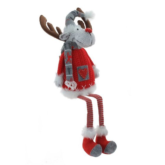 Игрушка набивная &quot;Олень&quot;, L25 W16 H76/27 см, 2в.