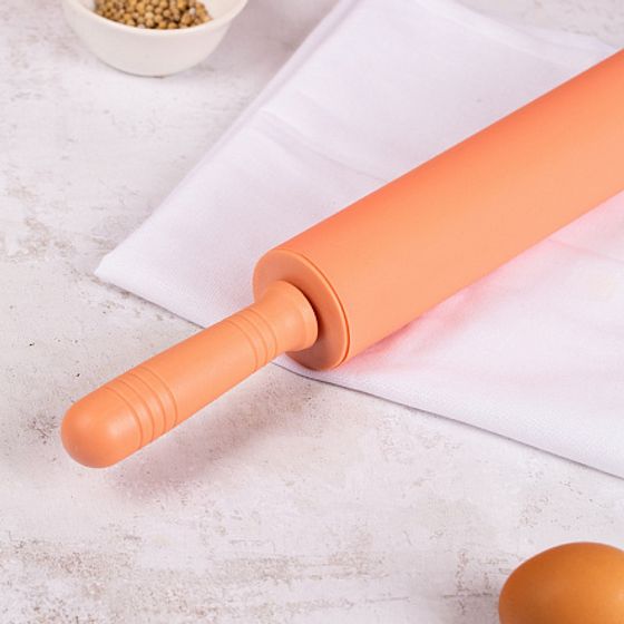 Скалка силиконовая APRICOT 46х5см