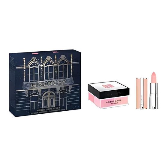 Givenchy 2024 Paris Street Christmas Limited Natural Makeup Sets Shiny And Clear Three-Piece Set