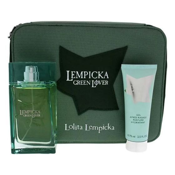 LOLITA LEMPICKA Green Lover Set 100ml+ After Shave 75ml Eau De Toilette