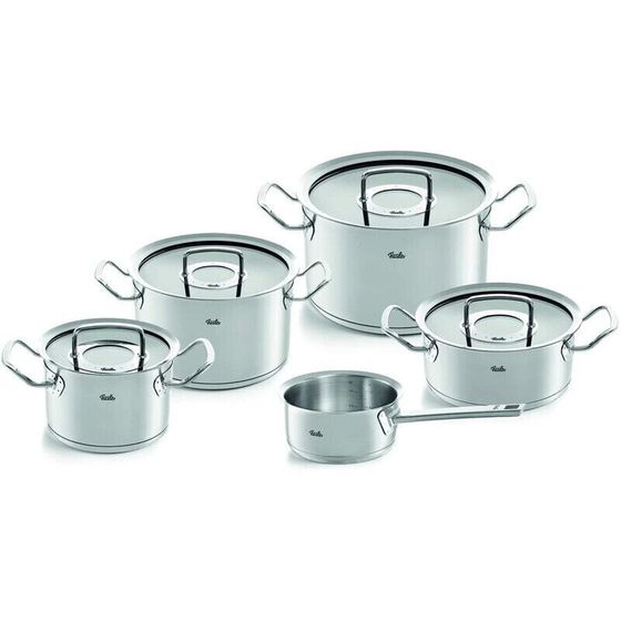 Fissler Kochgeschirr-Set original-Profi-Collection 5 tlg. mit Glasdeckel