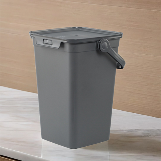 Контейнер для стирального порошка Smart 8.5л серый