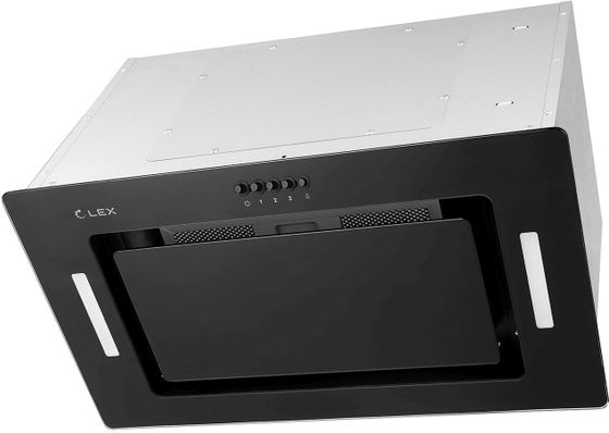 Вытяжка встраиваемая LEX GS Bloc G 600 BL черный управление: кнопочное (1 мотор)