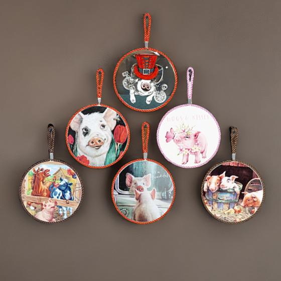 Подставка под горячее СВИНКА 14см