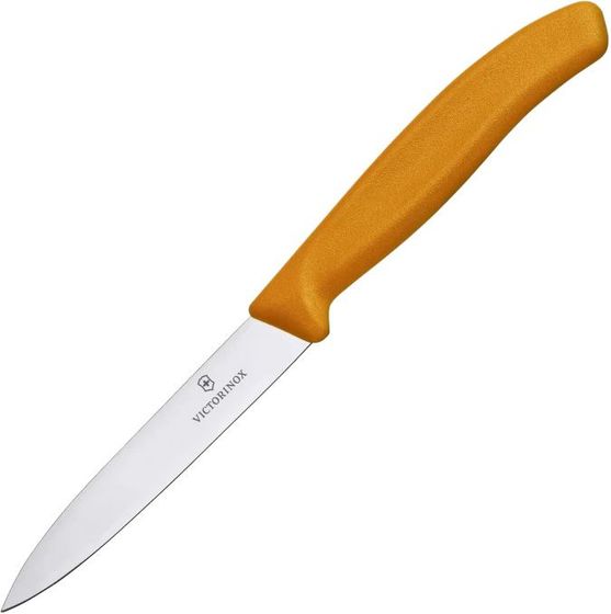 Нож для овощей и фруктов Victorinox Swiss Classic 8см оранжевый (6.7606.L119)