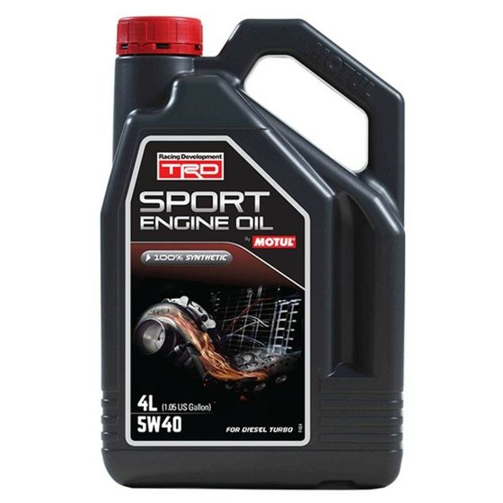 Масло моторное Motul TRD Sport Engine Oil Diesel 5w-40, синтетическое, 4 л