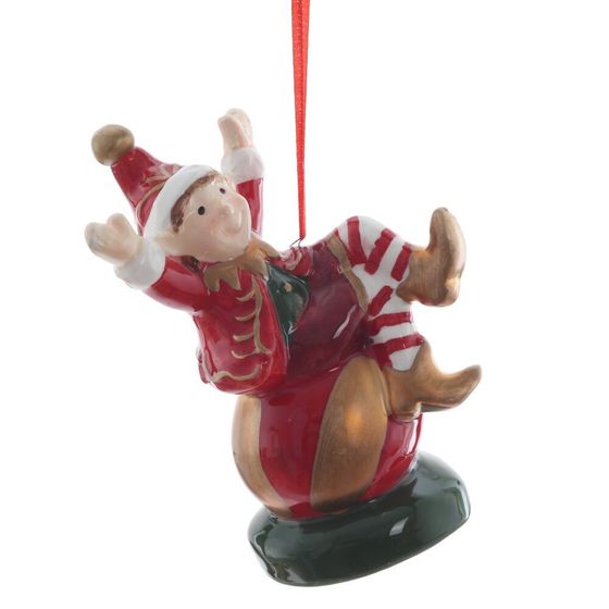 Изделие декоративное подвесное &quot;Мальчик/Девочка&quot;, L8 W5 H13 см, 2в.