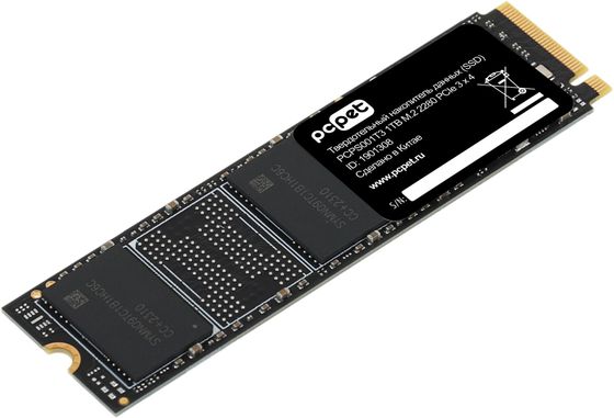 Накопитель SSD 1Tb PC Pet PCI-E 3.0 x4 M.2 2280 PCPS001T3 OEM