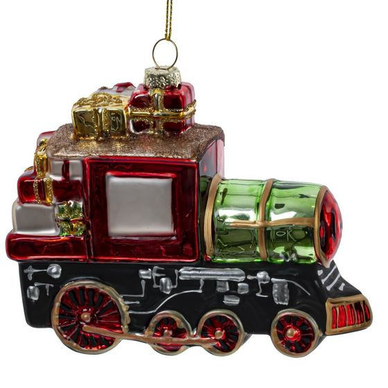 Украшение новогоднее "Поезд", L13 W4,5 H11,5 см