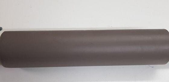 !09 Скалка для теста силиконовая 46 см цвет коричневый