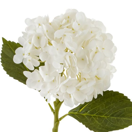 Цветок искусственный "Гортензия" (Real Touch), L21 W17 H48 см
