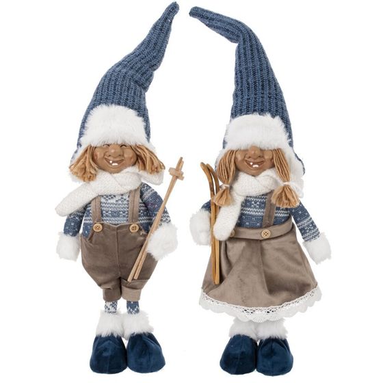 Игрушка набивная &quot;Гном&quot;, L16 W15 H52/32 см, 2в.