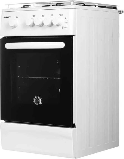 Плита газовая Kraft KF-FSK5404AGWG белый
