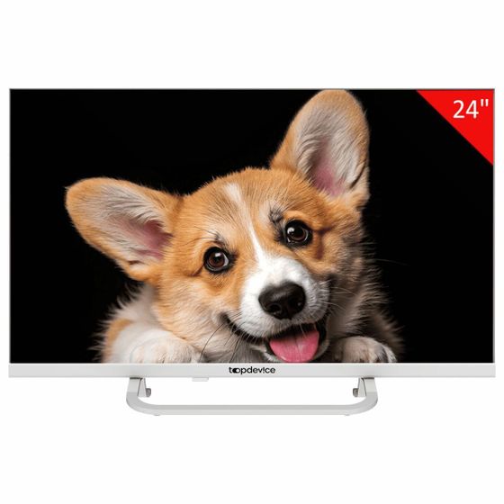 Телевизор LED 24&quot; Topdevice TDTV24CS03H_WE белый Smart TV
