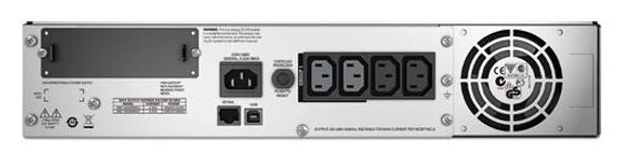 ИБП APC Smart-UPS SMT1000RMI2U 700Вт 1000ВА черный