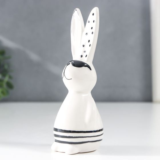 !Сувенир керамика "Зайчишка в солнечных очках" 4х4х11 см