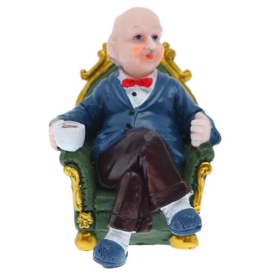 Фигурка декоративная &quot;Бабушка/Дедушка&quot;, L6 W6 H9 см, 2в.