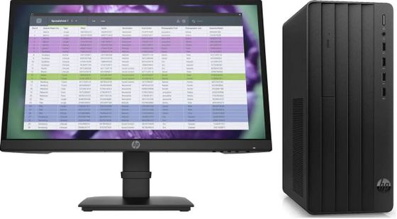Комплект HP 290 G9 MT i5 12500 (3) 8Gb SSD512Gb UHDG 770/DVDRW Free DOS GbitEth 180W kb мышь клавиатура черный монитор в комплекте P22 (6D474EA)