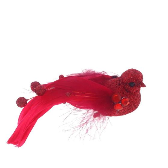 Изделие декоративное &quot;Птичка&quot;, L17 W4 H3,5 см, 4в.