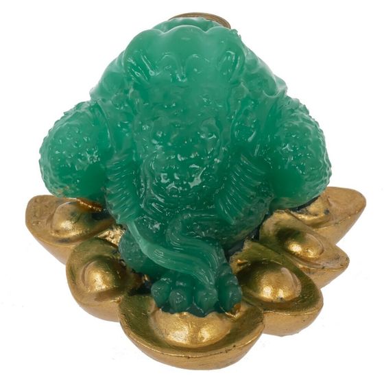 Фигурка декоративная &quot;Лягушка денежная&quot;, L6,5 W6,5 H4,3 см