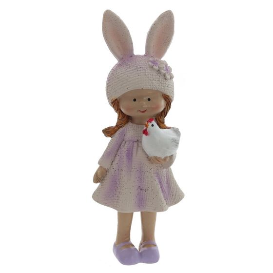 Фигурка декоративная &quot;Девочка&quot;, L5 W4 H13 см, 2в.