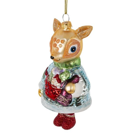 Украшение новогоднее &quot;Оленёнок&quot;, L7 W6,5 H13 см