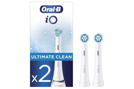 Насадка для зубной щетки Oral-B IO ULTIMATE WHITE 2шт (для Oral-B iO)