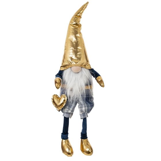 Игрушка набивная &quot;Гном&quot;, L16 W11 H55/21 см, 2в.