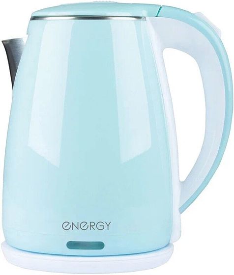 Чайник электрический Energy E-261 1.8л 1500Вт голубой