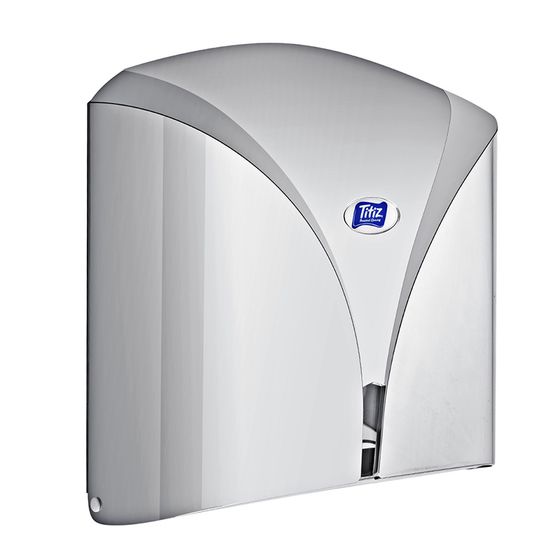 TITIZ WALLSTAR Диспенсер для бумажных полотенец с замком. Подходят для Z-сложения. Размер: 26,5*28,5*11 см. Материал: ABS- пластик. Цвет: хром.