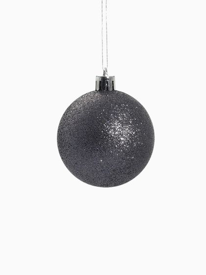 !09 Набор елочных шаров 12 штук пластик d-6 см. "Перелив" , цвет микс