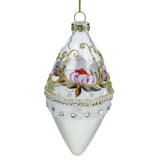 Набор из 12шт Украшение новогоднее "Шар", D 8 см, L34 W25 H9 см