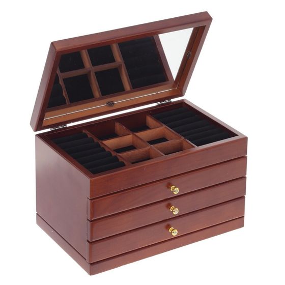 Шкатулка для украшений, Д30 Ш18 В18 см