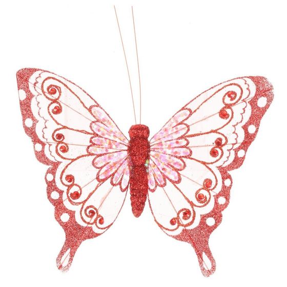 Изделие декоративное &quot;Бабочка&quot;, L19 W19,5 H5 см, 2в.