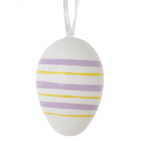 Набор из 12-ти изделий декоративных подвесных "Яйцо" (4*6), L18,5 W18,5 H4,5 см