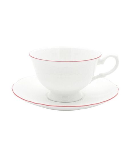 Amelie Roseate Rim Cup Saucer