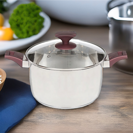 Кастрюля с крышкой AUGUSTA SPECIALE 20х11.5см 3.2л