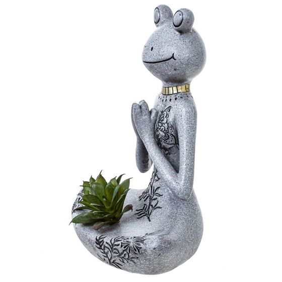 Фигурка декоративная &quot;Лягушка&quot;, Д18,5 Ш10,5 В21 см