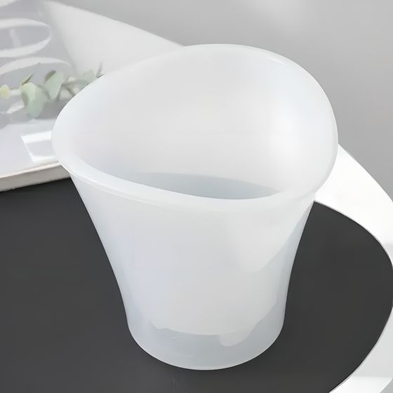 !09 Кашпо для цветов со вставкой «Лагуна», 1,5 л, цвет прозрачный