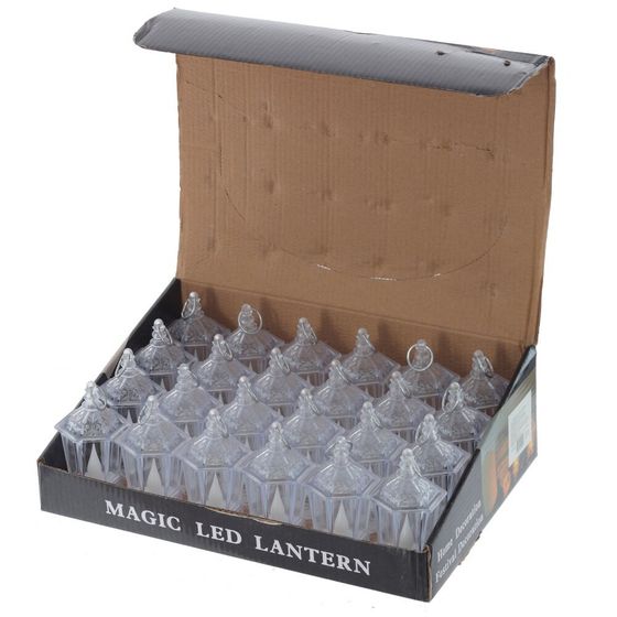 Изделие декоративное &quot;Фонарь&quot; (подсветка, 3xLR54) L5 W5 H9,5 см