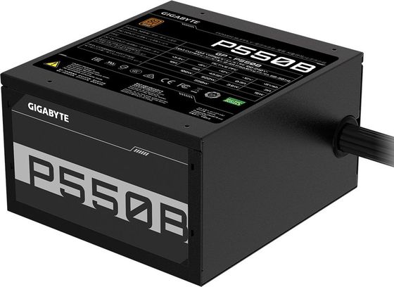 Блок питания 550W ATX Gigabyte GP-P550B 80+ bronze (24+4+4pin) APFC 120mm fan 6xSATA RTL