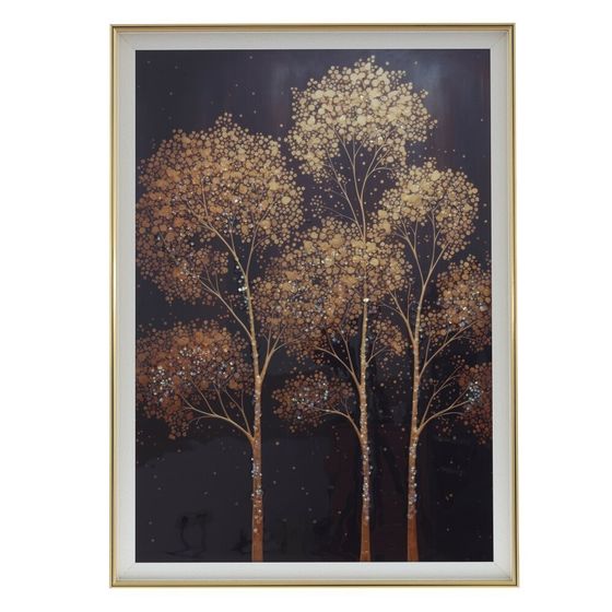 Панно с кристальным декором, L52 W2,5 H72,5 см