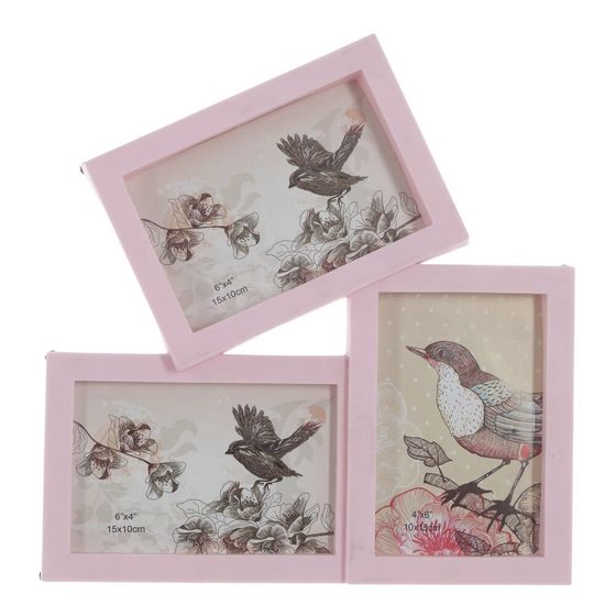 Фоторамка для 3-х фото, L28 W2 H29 см