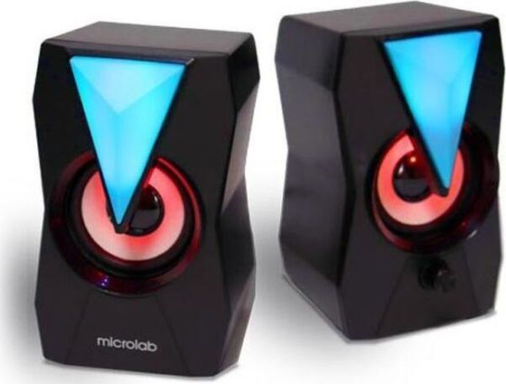 Колонки 2.0 Microlab B22 6Вт черный